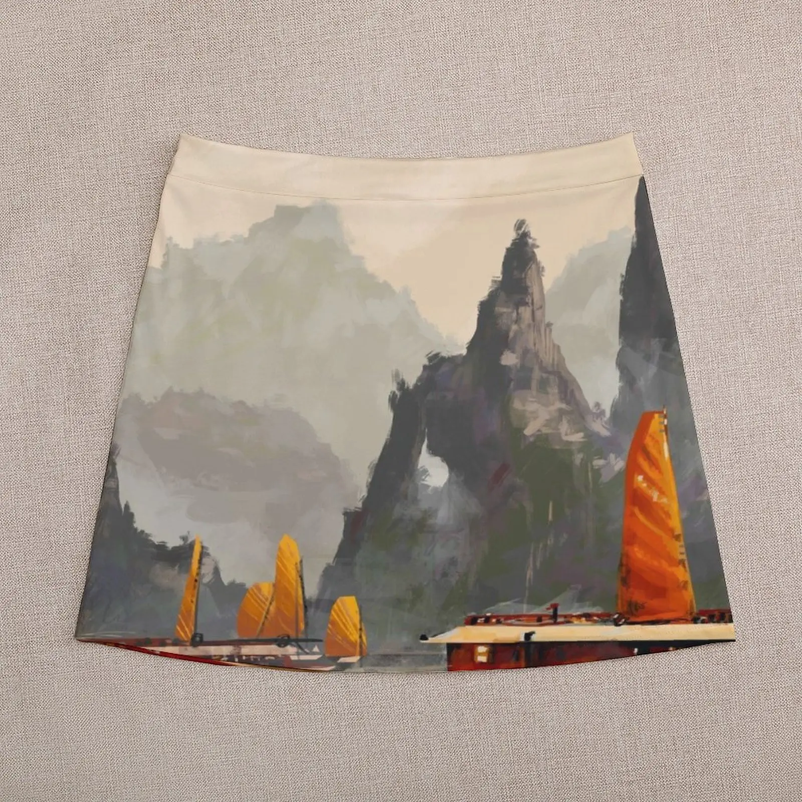 Ha Long Bay Mini Skirt modest skirts for women women clothes night club women