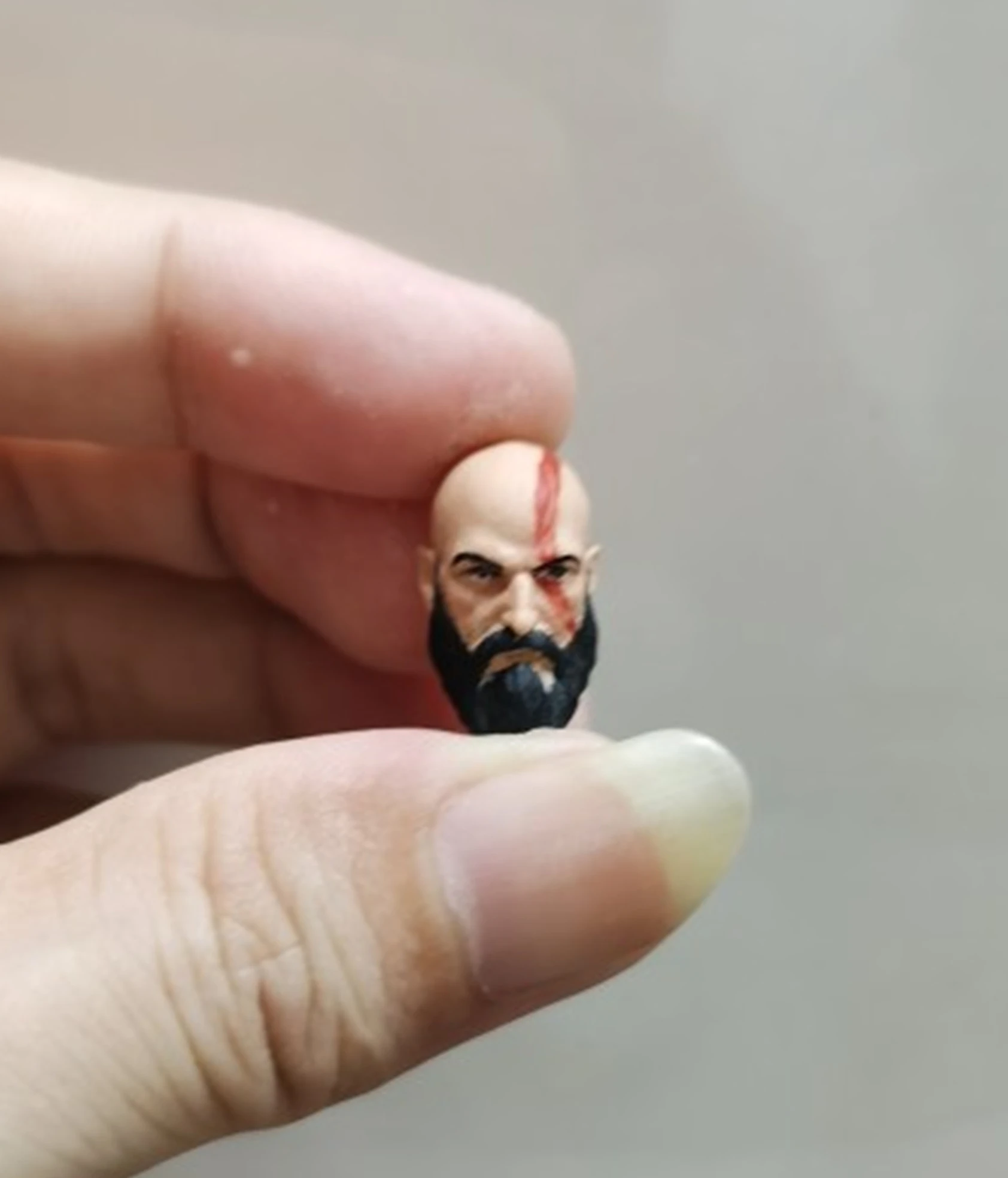 Ghost Of Sparta Kratos In Scala 1/18 Modello Sculpt Adatto Per Il Corpo Di Action Figure Maschili Da 3.75''