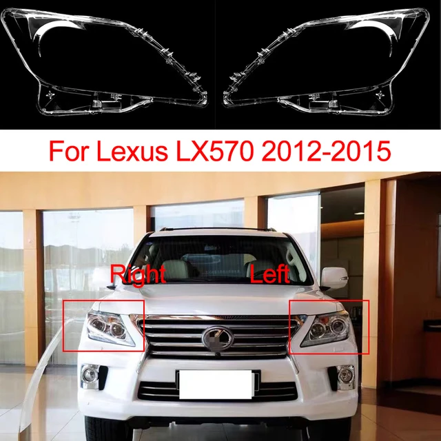 For Lexus LX570 2012 2013 2014 2015 LED Headlight Cover Headlamp