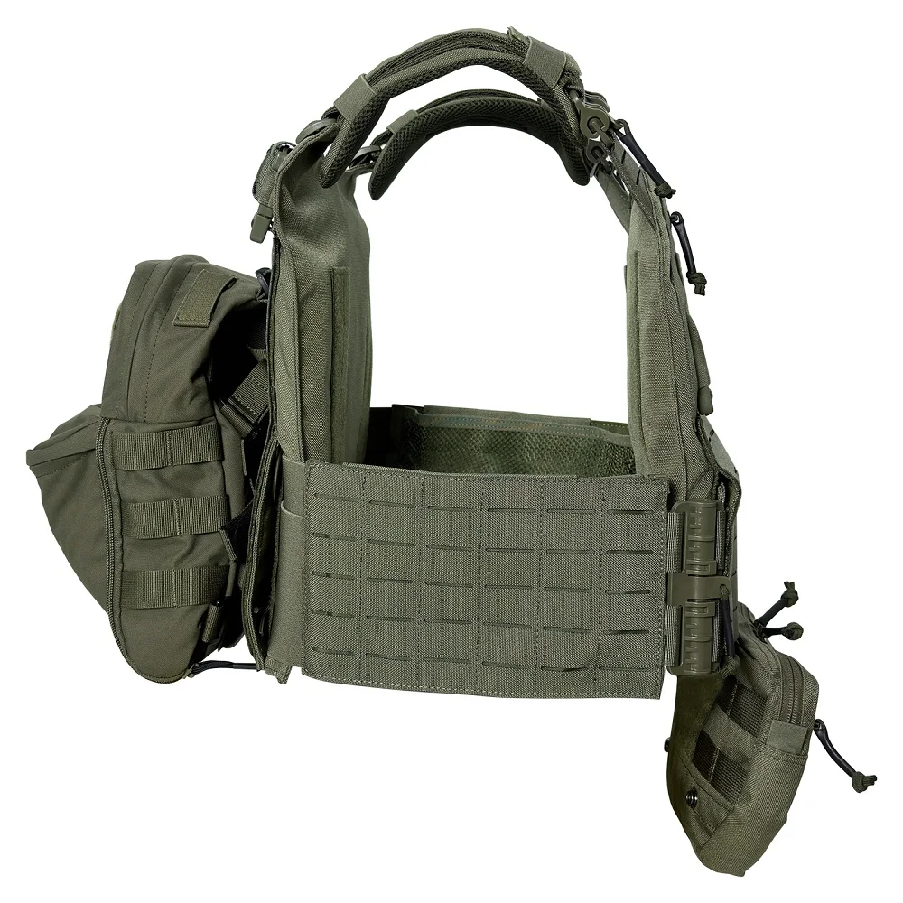 UNIONTAC Taktischer Kampfanzug 1000D Nylon Laserschneidweste mit 500D Trinkrucksack mit 1000D taktischer Tasche vorne – Detail 16