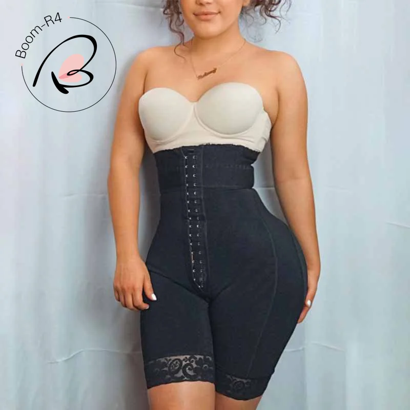 Fajas Colombian Girdle Waist Trainer Double Compression BBL Shorts Tummy  Control Sheath Slimming Flat Stomach Modeling Belt - AliExpress