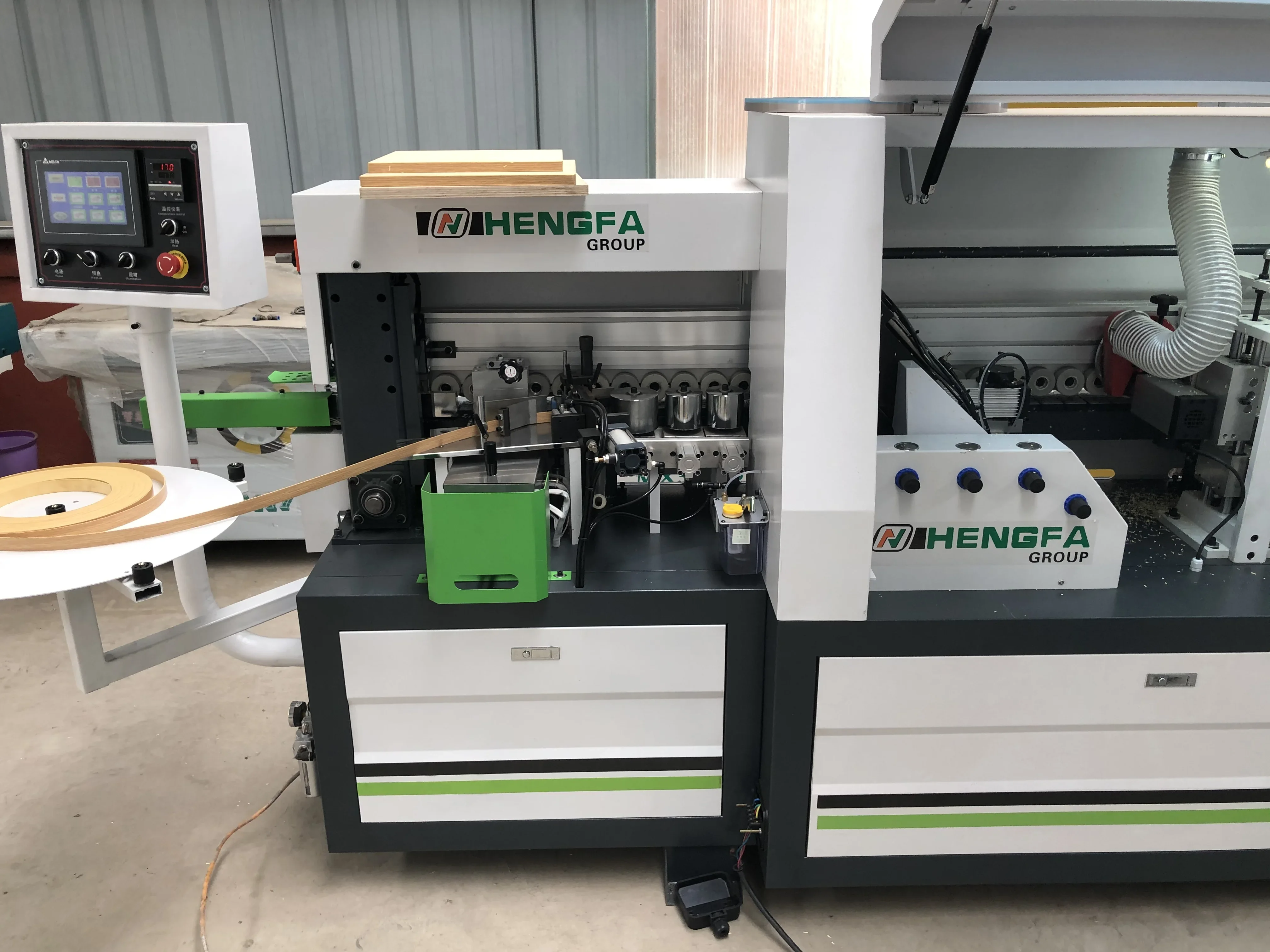 HF580 woodworking machinery corner rounding full automatic edge banding machine