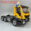 1/14 6x6 RC Tractor Truck 2 Speed Transmission Remote Control Car Sounds Lights Painted Finished Vehicle Toys for Boys  trucks 6