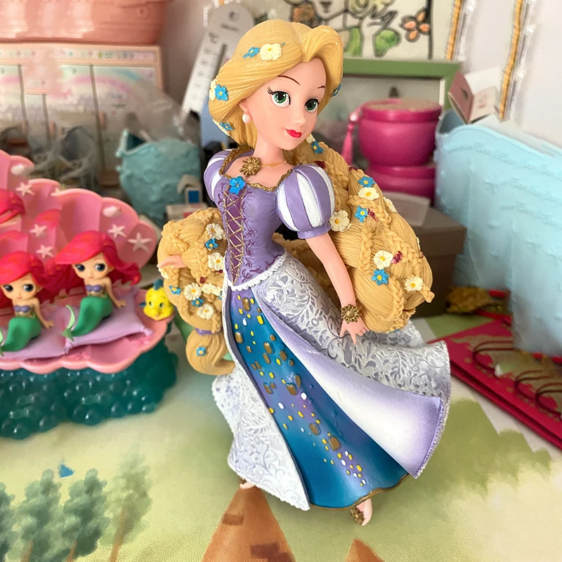 

Фигурка героя мультфильма Disney «Холодное сердце», Эльза, Анна, Белоснежка, Рапунцель, аниме, модель, кукла, настольное украшение, коллекционные игрушки, подарки для детей на день рождения