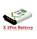 2Pcs Battery