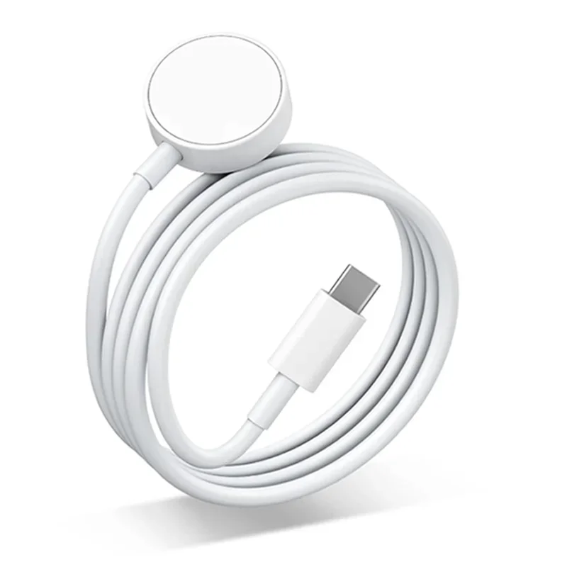 Magnetic Wireless Charger For Apple iWatch Series 9 8 7 SE 6 5 USB C Charging Cable Accessories