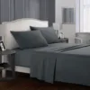 Hotel Luxury Sheet Set, Deep Pocket Design, Super Soft Breathable Sheet for Hotel Bedroom, 4 PCs 1