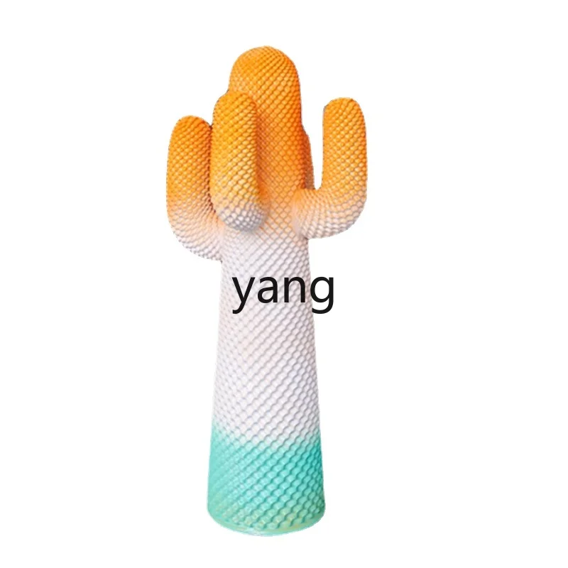 

LMM Internet Celebrity Cactus Coat Rack GRP Sculpture Living Room Clothing Store Art Gallery Plant Decoration