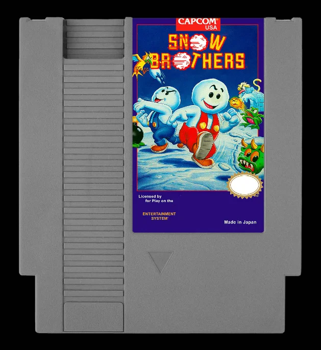 

8-битная игровая карта: SNOW BROTHERS (версия NES! Только картридж!)