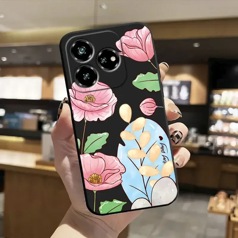 Fashion Cartoon Soft Silicone Shockproof Phone Case Cover
