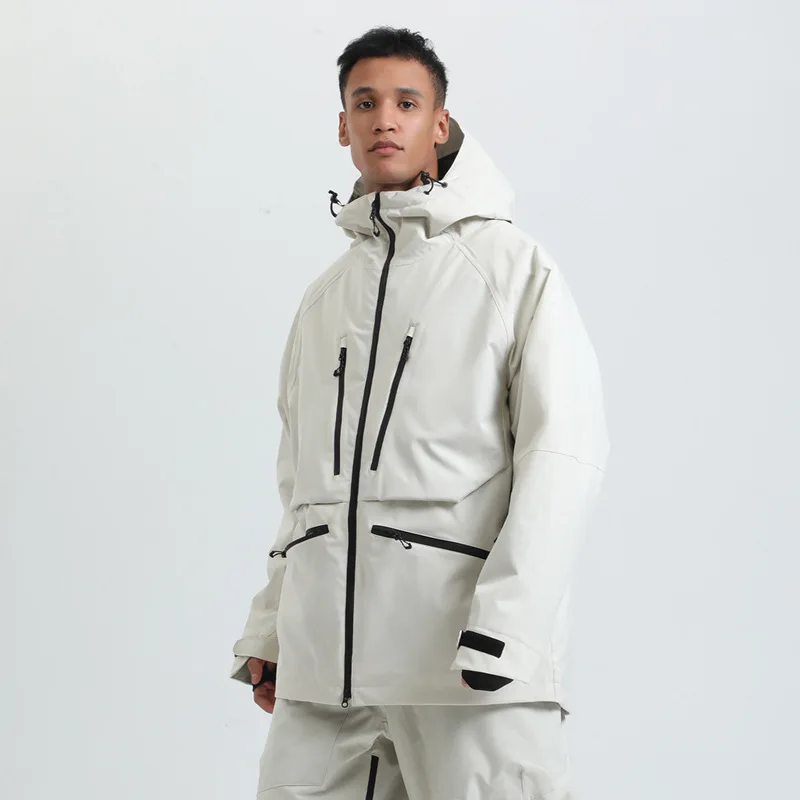Gsou Snow Outdoor Sport Winter Warm Men And Women's Snowboard Coats Waterproof Breathable Skiing Jacket Snowboard Wear