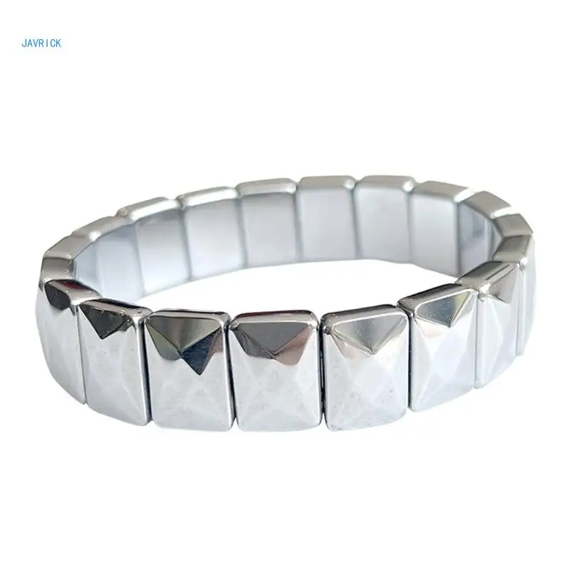

Chamfer Energy Stone Bracelets Healthy Men Women Jewelry Birthday Gift