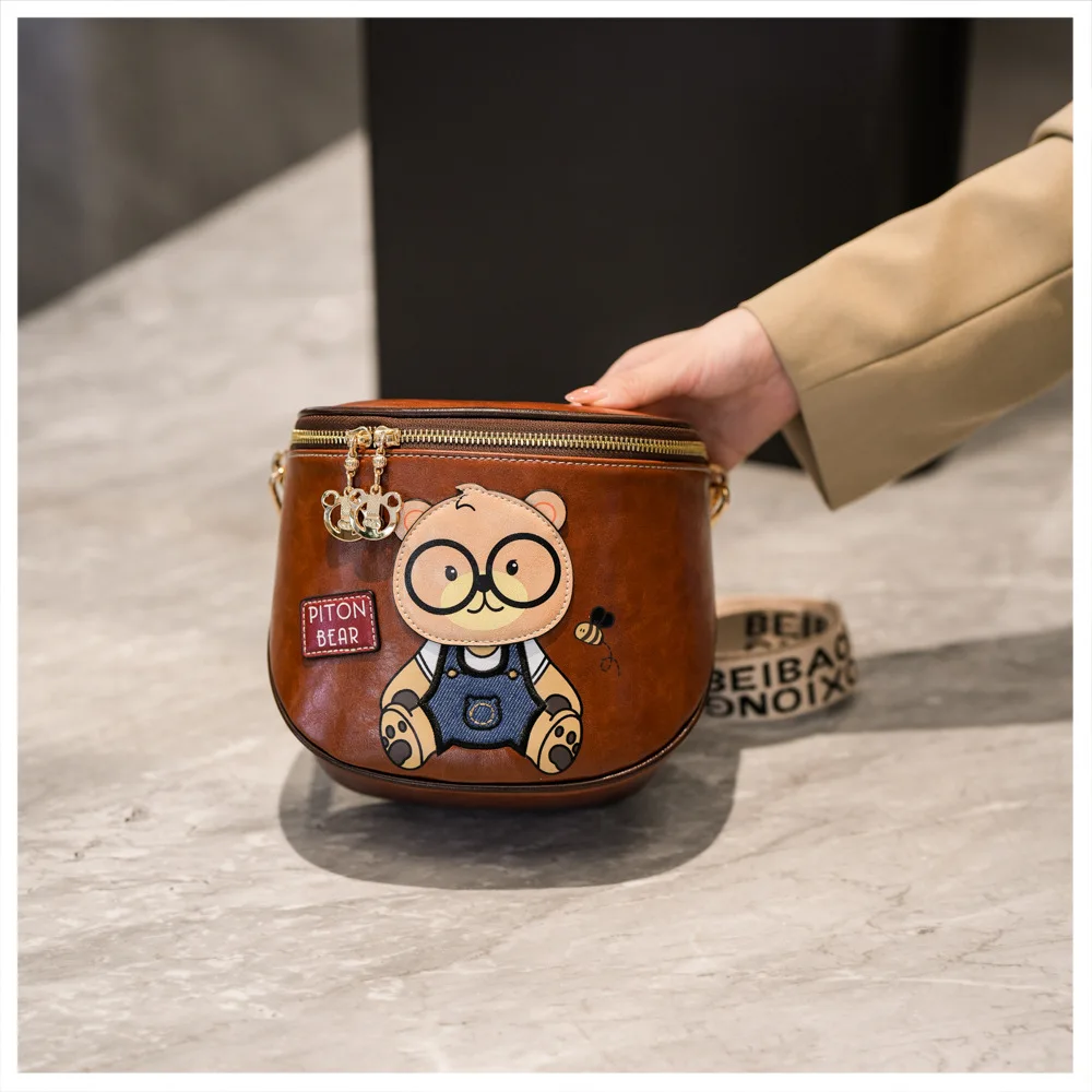Beibaobao handbag shoulder bag large capacity new women's bag versatile crossbody casual women's chest handbag