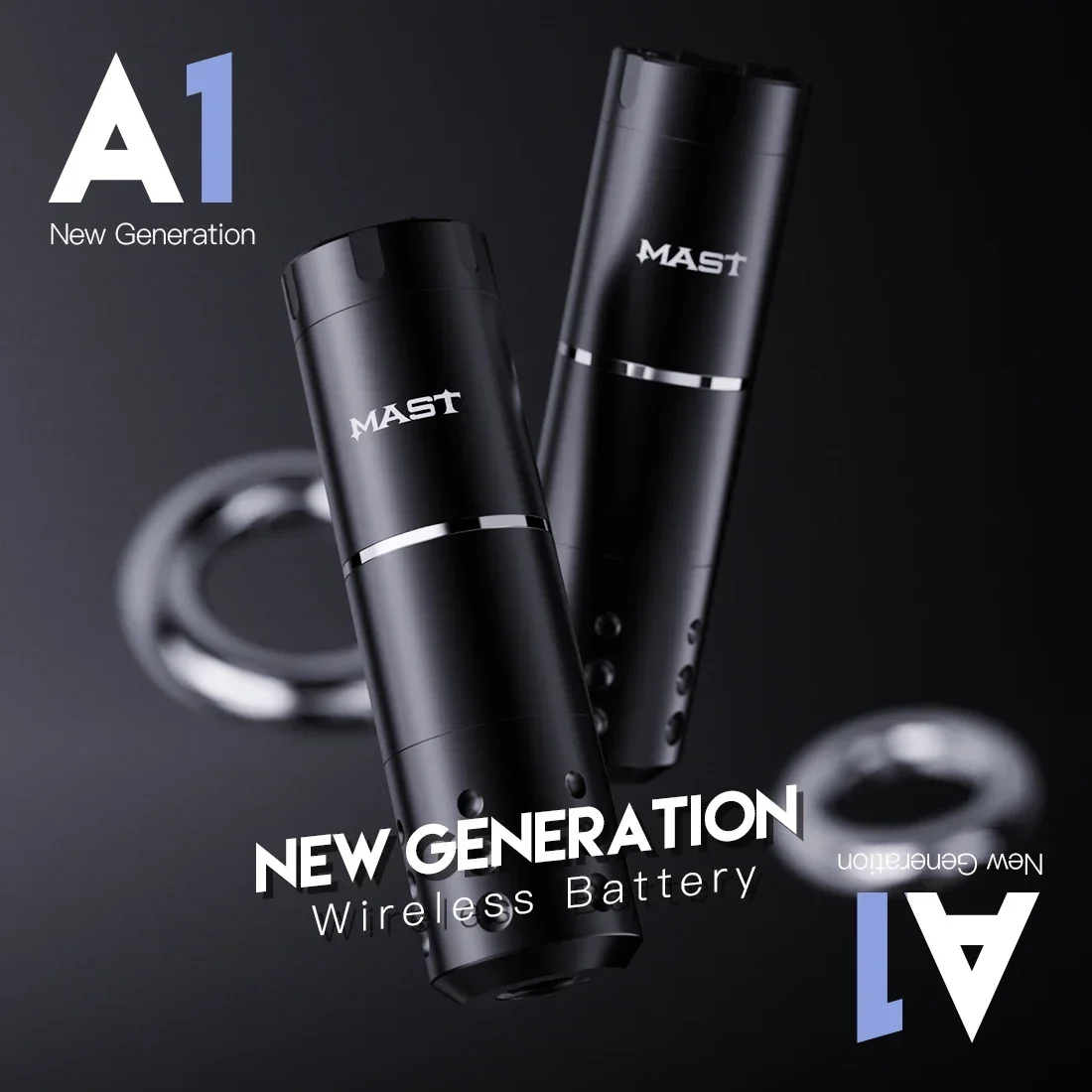 MAST Tattoo A1 Professional Wireless Tattoo Machine Pen Battery Portable Power Coreless Powerful Motor Digital LED Makeup tattoo pen tattoo supplies tattoo motor