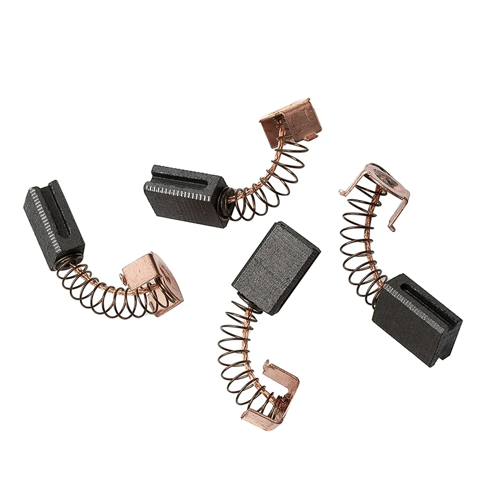 

2 Pairs Carbon Brushes Angle Grinder Replacement Electric Hammer Drill Graphite Brush Cutting Polishing Machine Tool Accessories