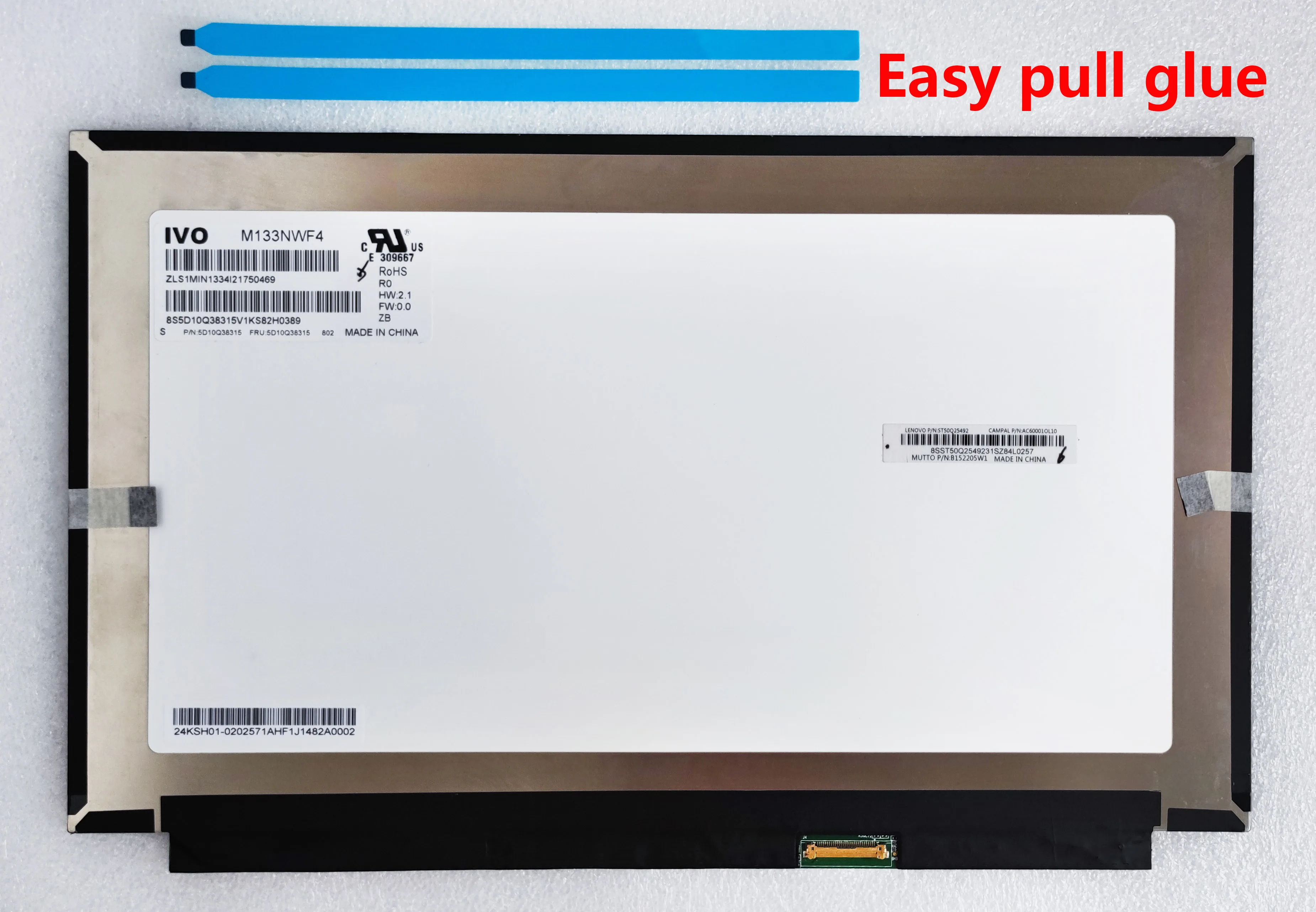 1920*1080 compatível painel de tela lcd portátil