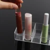 Clear 12 Grid Lipstick Stand Case Makeup Organizer Storage Box Lipstick Display Stand Holder Cosmetic Jewelry Organizer Box 1