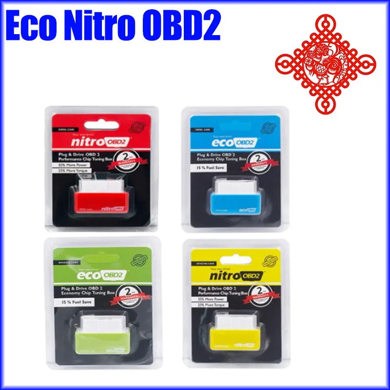 

EcoOBD2 15% Fuel Save More Power Chip Tuning Box Eco OBD2 For Diesel Benzine Gasoline Car Plug&Driver 2 Colors