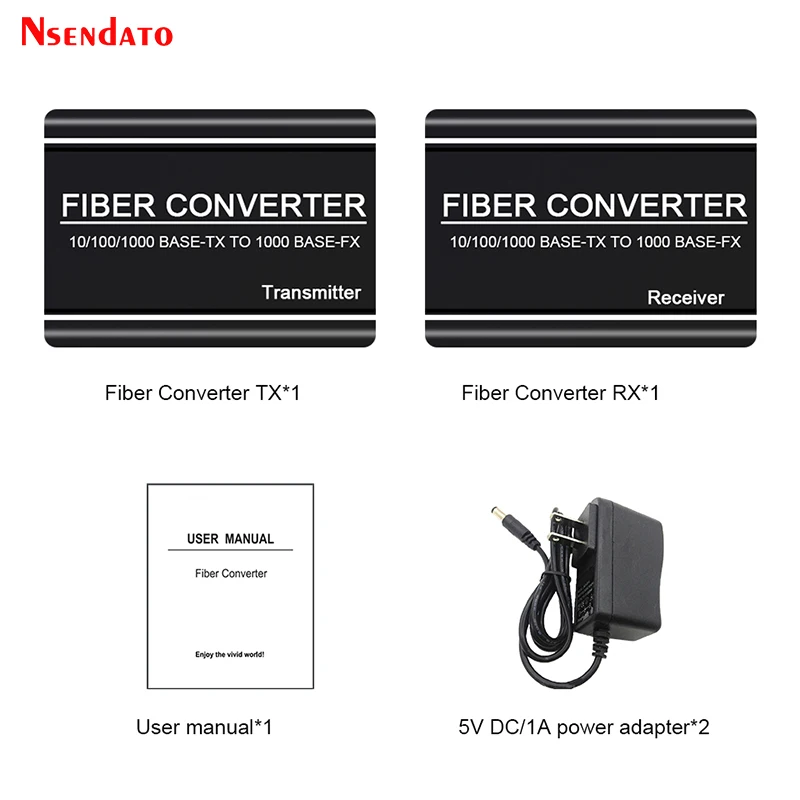 20km Fiber Optical Transmitter Receiver Transceiver 1000Mbps Fiber Optical Extender Gigabit Ethernet Transfer Switch Converter