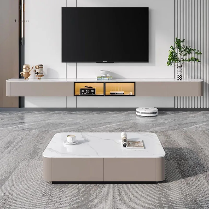 

Luxury Storage Tv Stand Wall Mount Mobile Entertainment Universal Solid Wood Hanging Tv Stand Salon Mobile Porta Tv Furniture