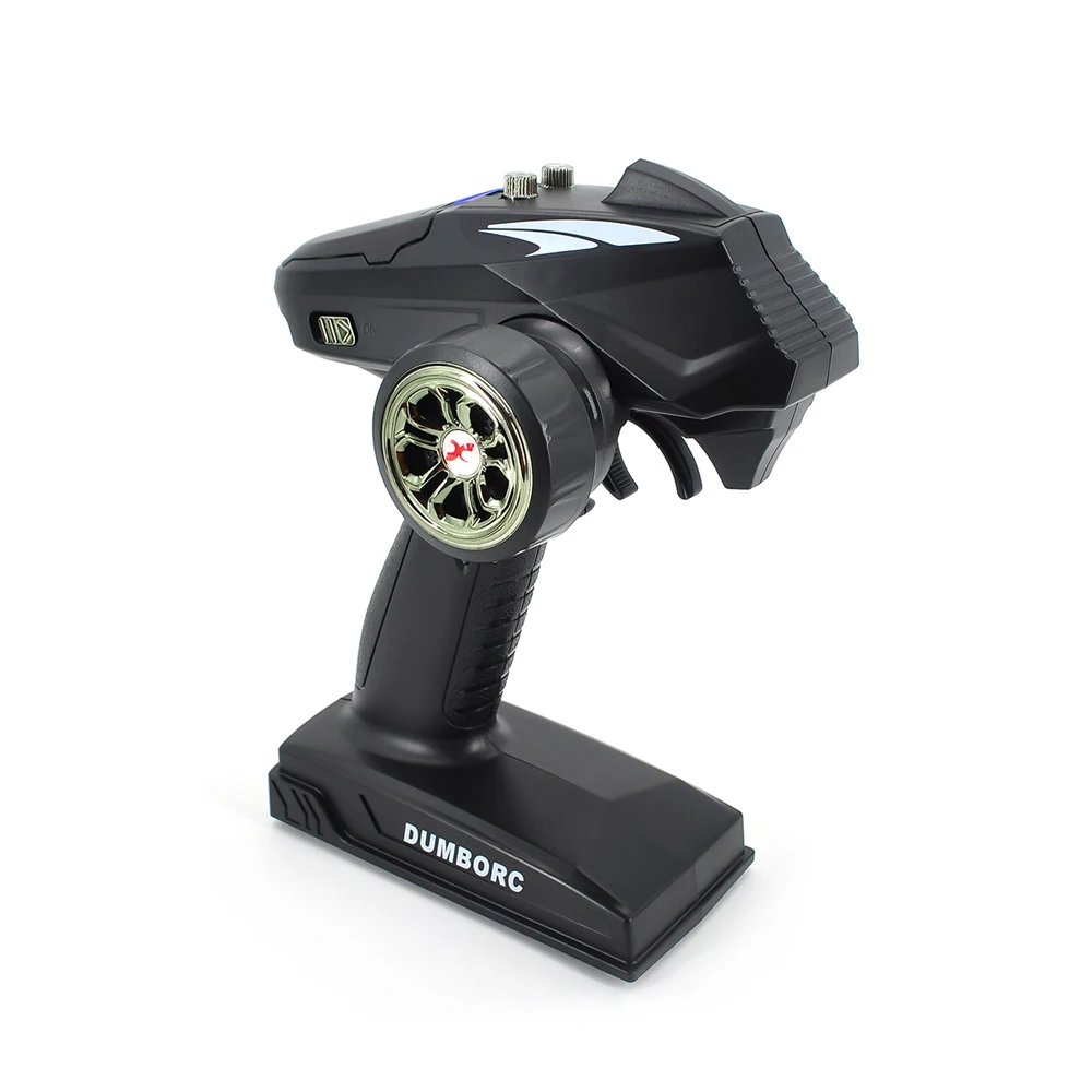 Vue d'ensemble du kit radiocommande DumboRC X6 avec récepteur, idéal pour drone voiture bateau