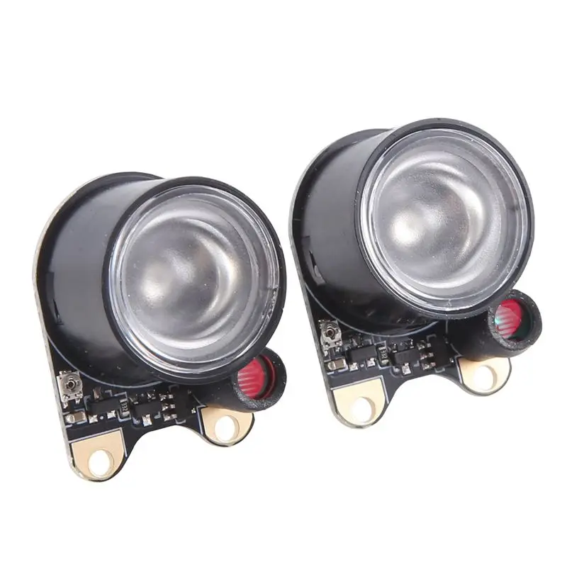 Raspberry Pi 5/Zero/2W/W 카메라용 최적의 2X 주야간 시야 조절 가능 초점 모듈, OV5647 5MP 1080P 130 ° 시야각
