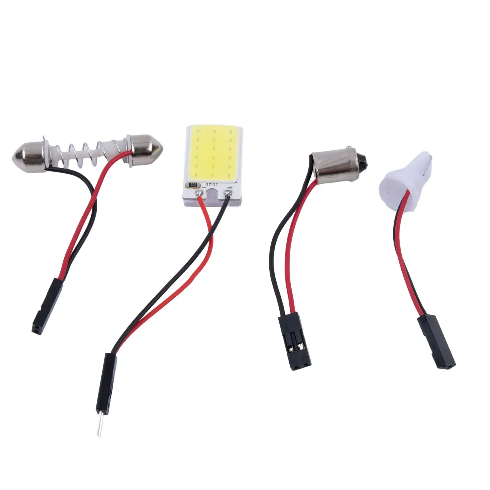 

Cabin Light COB LED Light Panel COB Lamp Bead Plug & Play T10 Wedge Socket 16/24/36/48 Piece Of Chip In-Car Reading Light