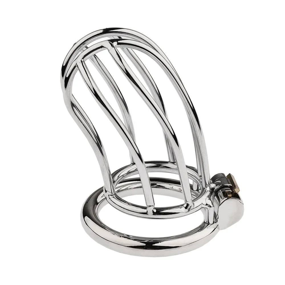 Male Chastity Device Metal Cock Cage for Men Gay