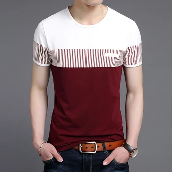 2025 New Fashion Brand T Shirts Mens O Neck Korean Summer Tops Street Style Trends Top Grade Short Sleeve Tshirts Men Clothing 1