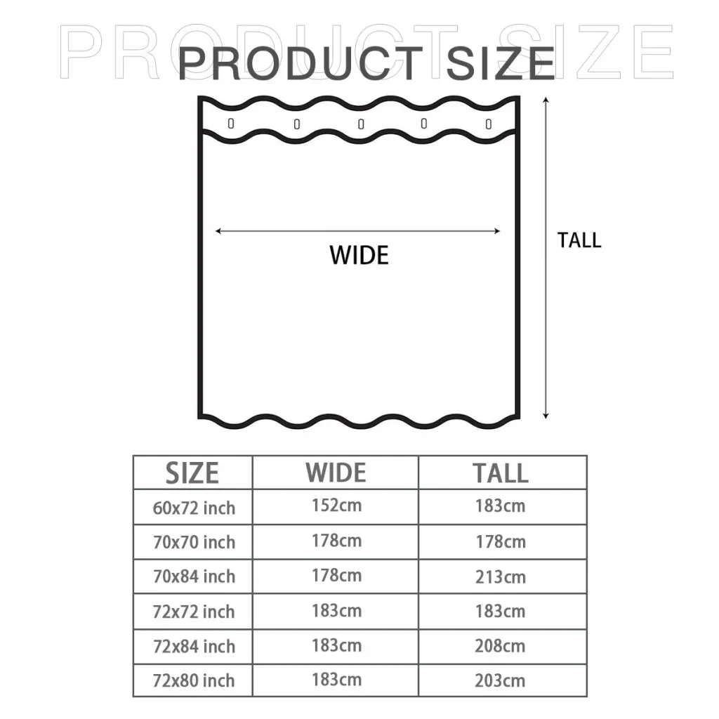 Dachshund Black White Bathroom Shower Curtains Dog Waterproof Partition Curtain Designed Home Decor Accessories 5