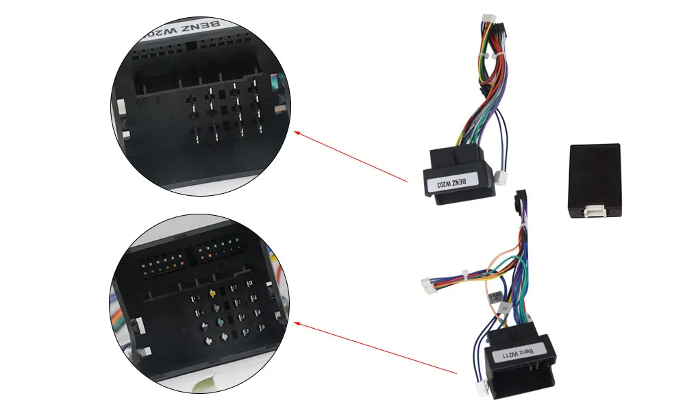 DUDUAUTO Android 13 Autoradio GPS für Mercedes-Benz E-Klasse W211 E200 E220 E300 E350 E240 E270 E280 W463 W209 W219 Carplay Auto – Detail 4