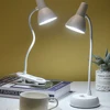 LED Eye Protection Book Night Light Adjustable Angle Mini Clip-On Study Desk Lamp AA Battery USB Plug-in for Bedroom Reading 1