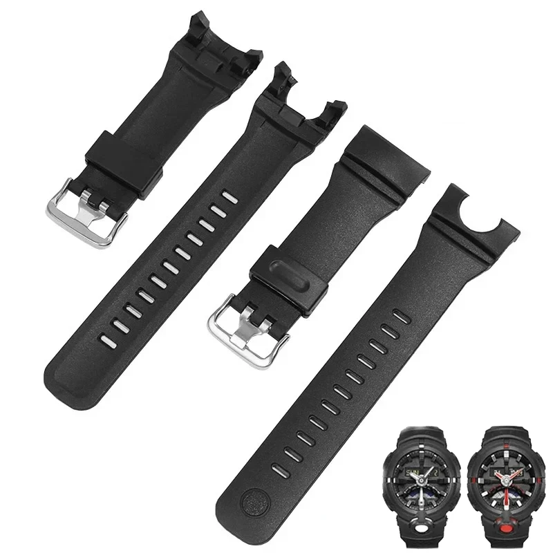 Cinturino In Gomma Siliconica Per Casio G-Shock Ga-500 Ga-500-7A Ga-500-1A Ga-500-1A4 Cinturino Intelligente Accessori Per Orologi Sportivi Cinturino