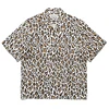 Classic Leopard Print WACKO MARIA Shirt High Quality Retro Short Sleeve Shirt Tops Mens Womens Hawaii Shirt 4