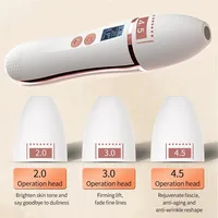 7D Mini Ultrasonic Face Lifting Massager Handheld Eye Care SPA Beauty Machine Wrinkle Removal Anti-Aging Skin Tightening 2