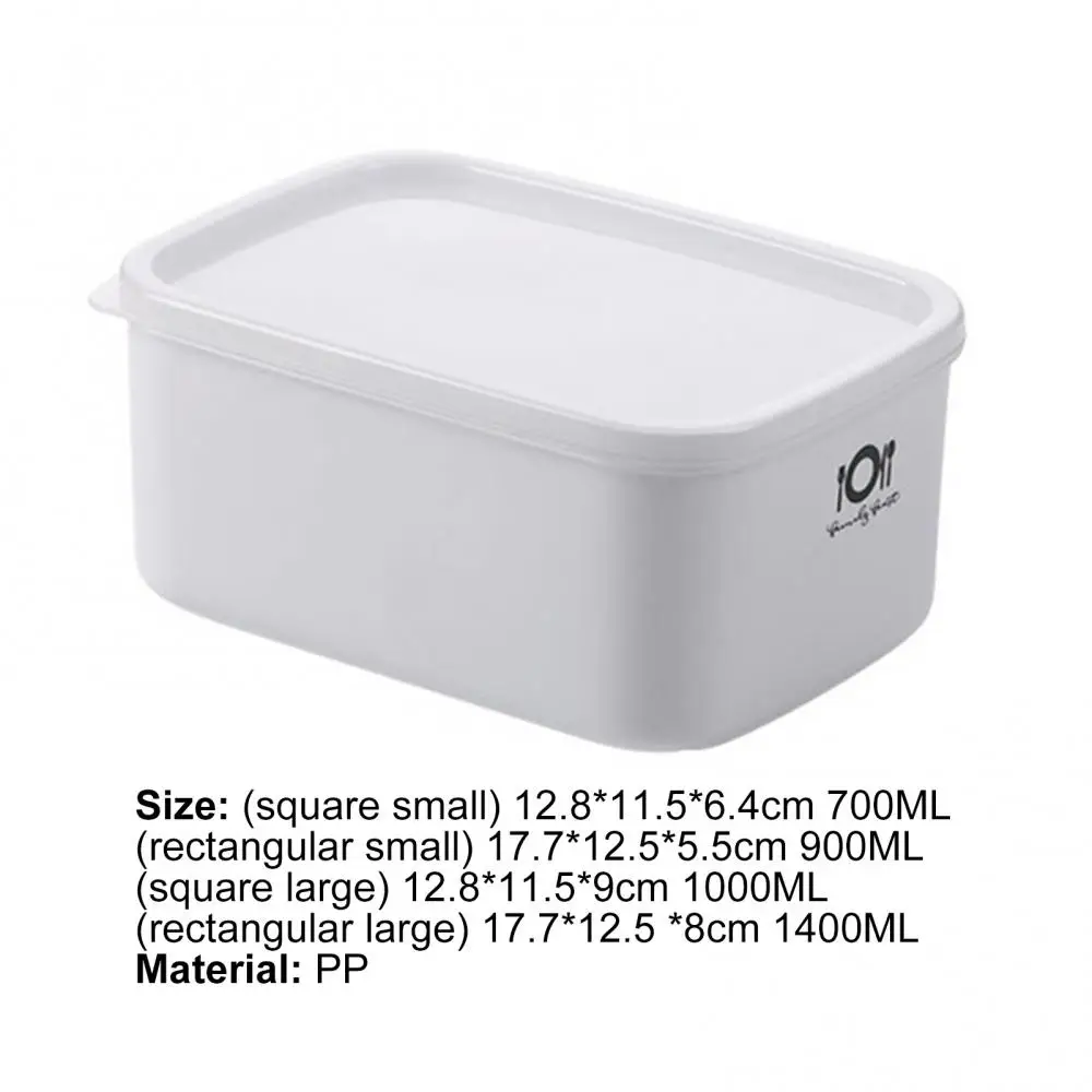 700/900/1000/1400ml Plastic Lunch Box Microwave Oven Safe Bento Food Container Stackable Picnic Fruit Food Storage Kitchen Tools 5