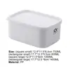 700/900/1000/1400ml Plastic Lunch Box Microwave Oven Safe Bento Food Container Stackable Picnic Fruit Food Storage Kitchen Tools 5