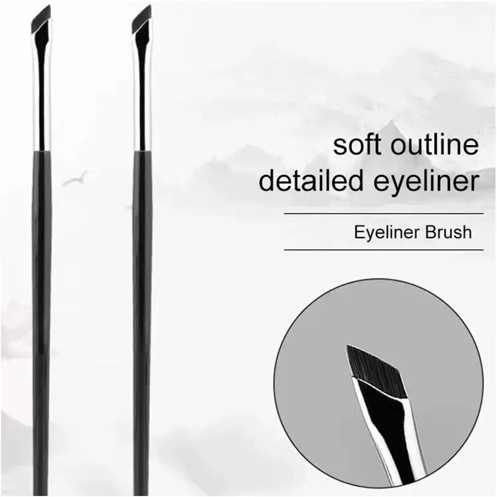 

Upgrade Eyeliner Brush Ultra Thin Fine Angle Flat Eyebrow Brush Liner Brow Brush Precise Brush Detail Makeup Place K5F1