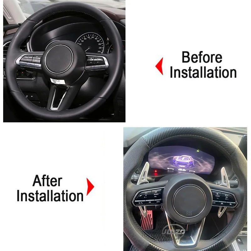 Enhanced Car Shift Paddles Steering Wheel Extension - DSG Styling