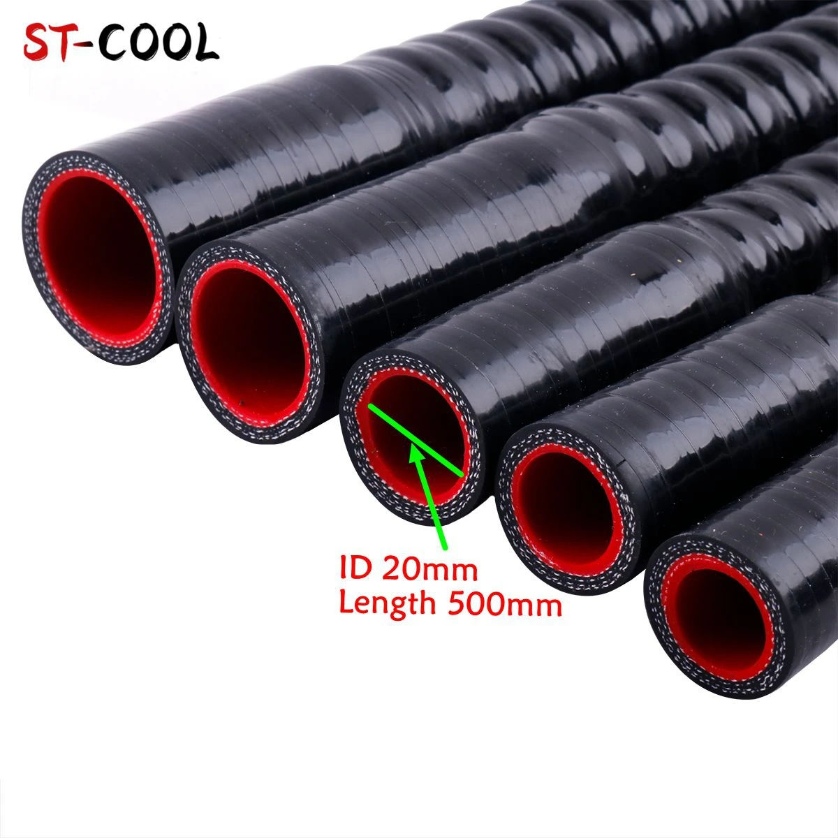 Raccordo In Silicone Per Turbo Auto - Universale 60mm/76mm, Nero, Per Tubazioni Aspirazione