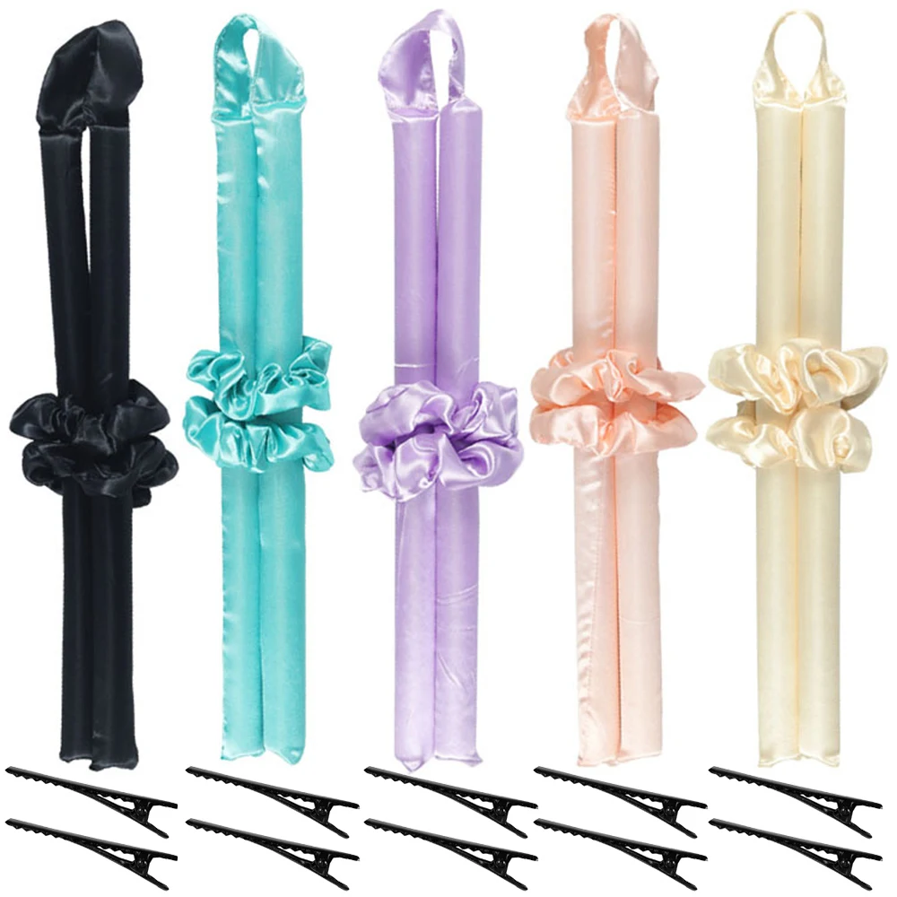Heatless Curling Rod Fascia Per Dormire Senza Calore Bigodini Morbidi Per Capelli Rulli Per Capelli Wave Formers Wet Wavy Wavy Bundles Accessorio Per 