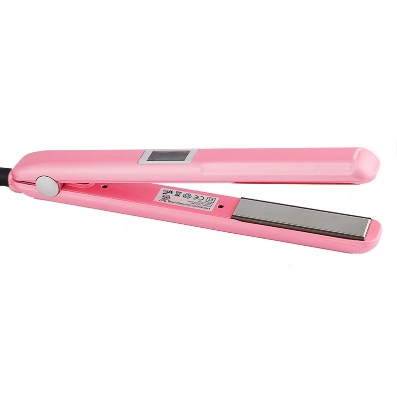 Hair Care Recover Damaged Tool Ultrasonic Infrared Hair Straightener Professional Cold Flat Iron Hair Treament Styler 5