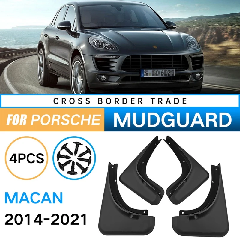 

Аксессуары для автомобильных колес, брызговики для Porsche MACAN 2014-2021