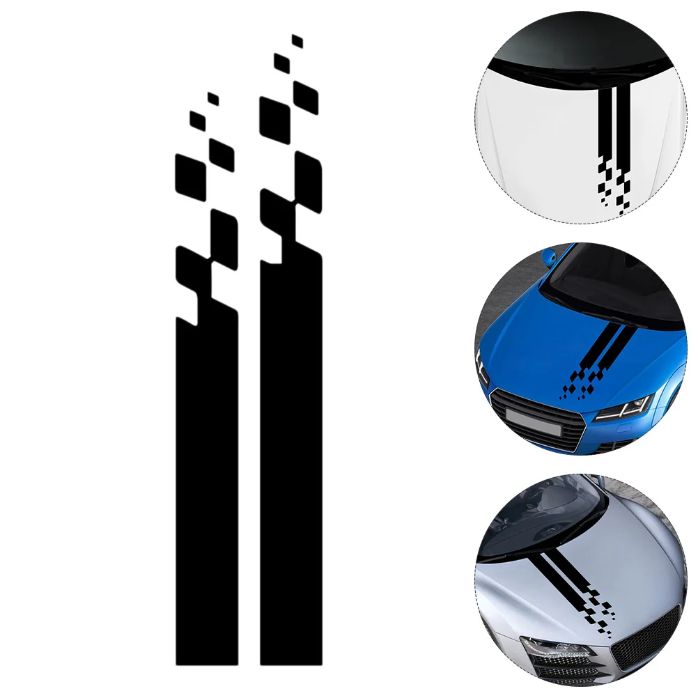 

Car Stickers Automobile Paste Decal Decals Self-adhesive Decorative for Bonnet Hood Removable