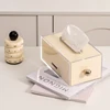 【EpeiusHome】 Acrylic Tissue Box Home Light Luxury Nordic Simple Coffee Table Extraction Box Storage Box 4
