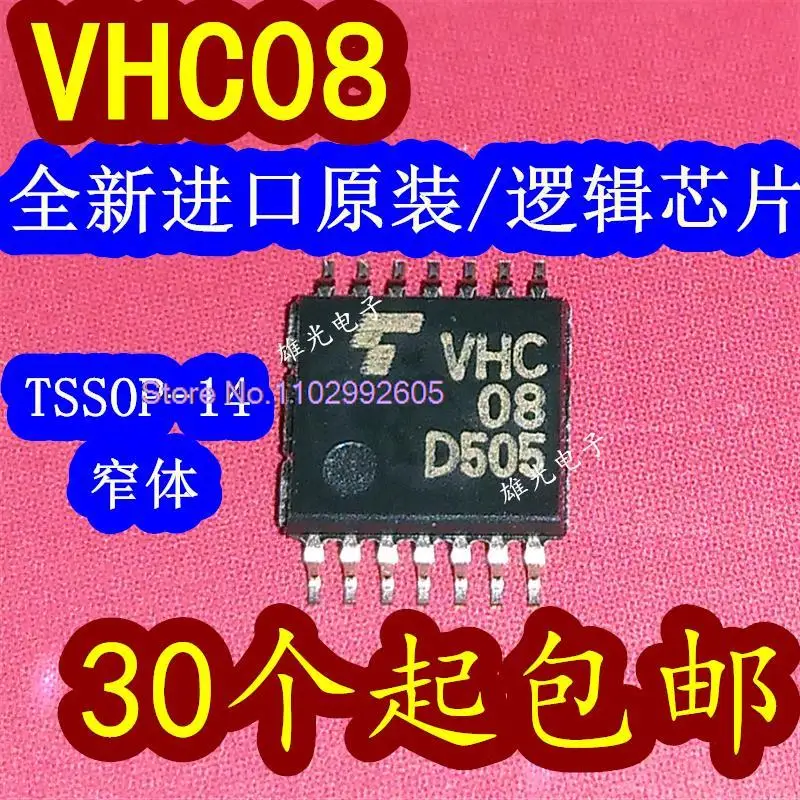 

10PCS/LOT TC74VHC08FT VHC08 TSSOP14