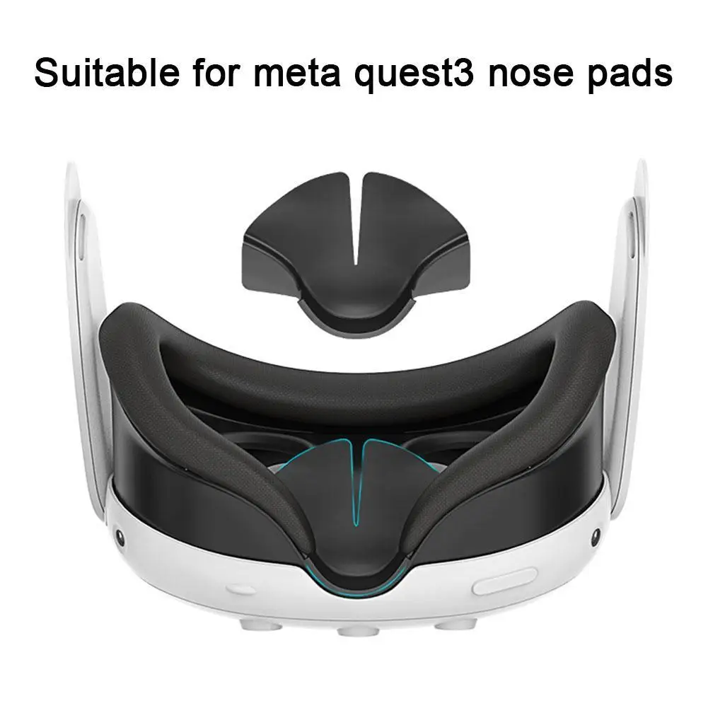 

Silicone Nose Pad Cushion For Meta Quest 3 Replacement Sweat Proof Pad For Quest3 Comfortable Anti Scratches