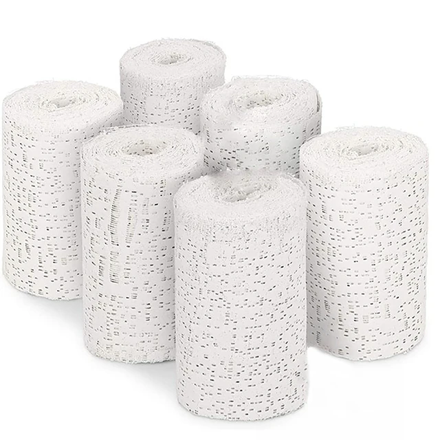 Plaster Cloth Rolls Bandages Strips Wrap Cast Material Tape For Craft  Projects Mask Making Belly Casts