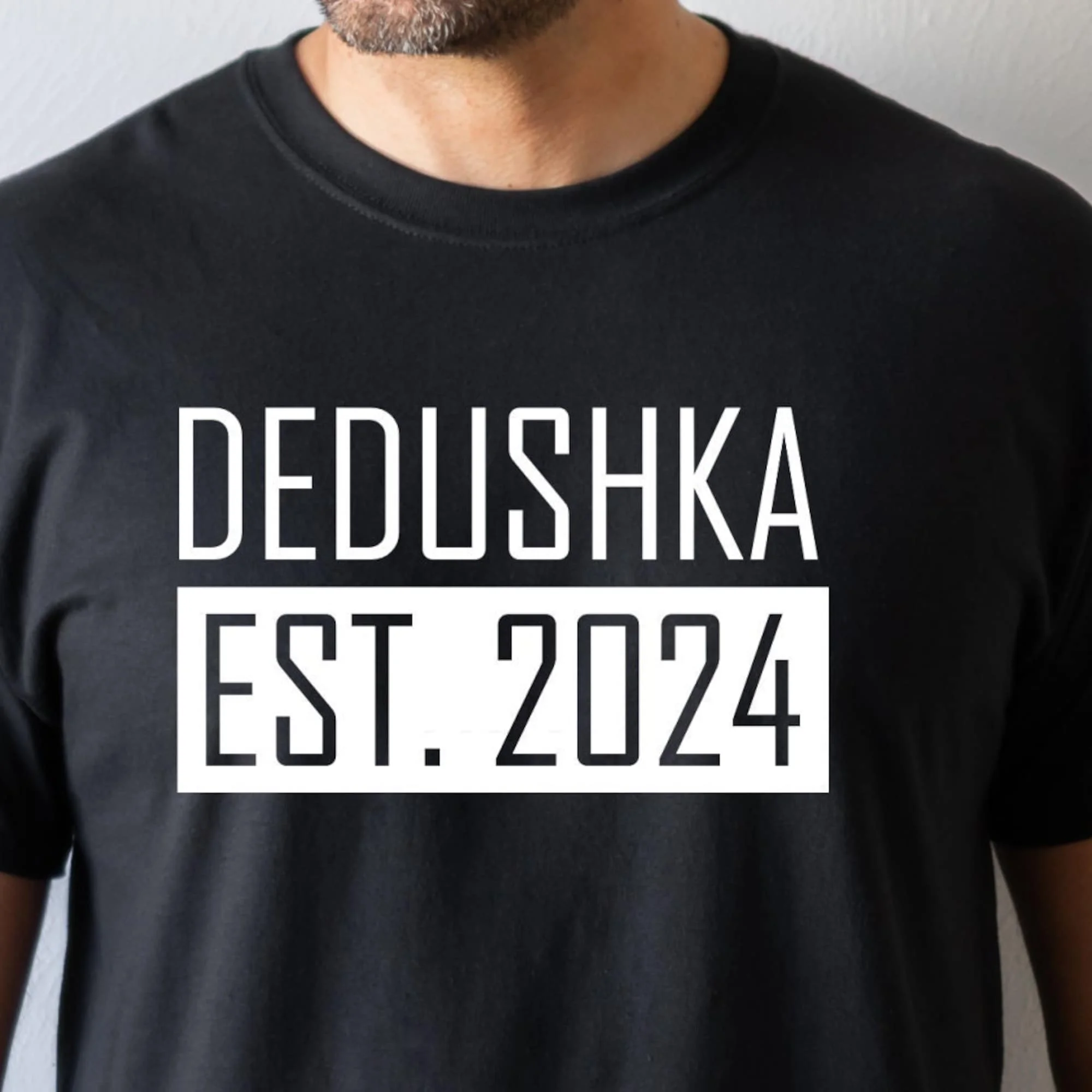 Рубашка Dedushka, футболка Dedushka 2024, забавная футболка Dedushka, подарок для Него, рубашка на День отца, индивидуальная рубашка для отца Рубашка Dedushka, футболка Dedushka 2024, забавная футболка Dedushka, подарок для Него, рубашка на День отца, индивидуальная рубашка для отца