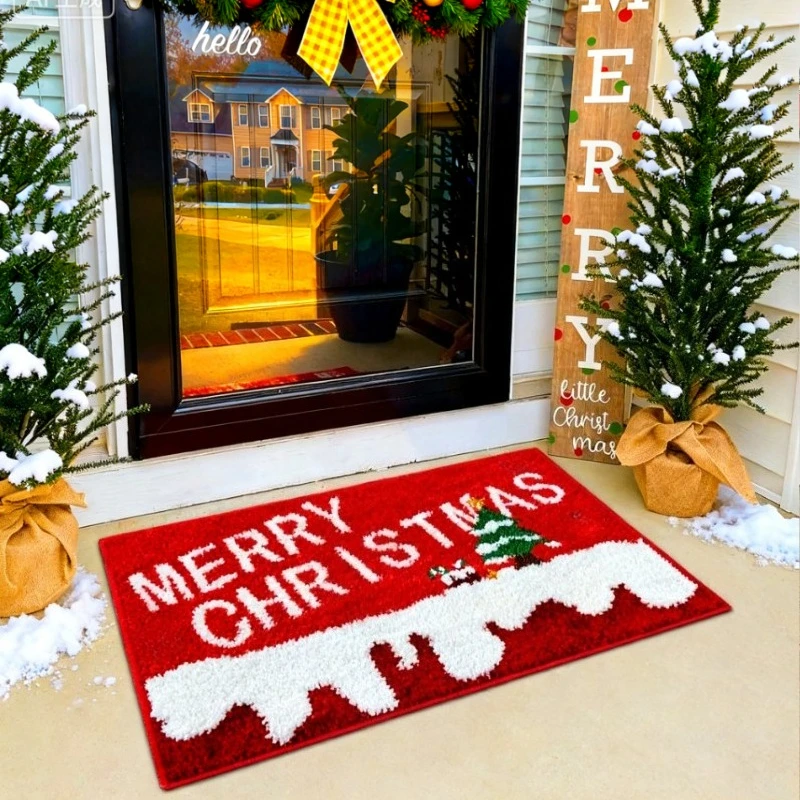 Christmas Door Mat – Holiday Floor Mat for Home Decor Sd2b494e6655a4a52a63ae37ff6899618e